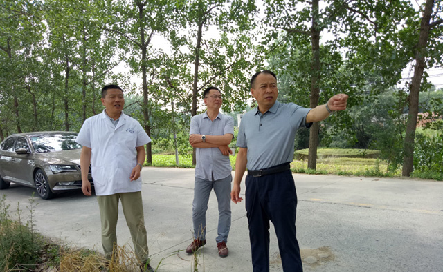 宋伟院长到新马桥卫生院了解医院异地迁建进展情况 - 固镇县中医院