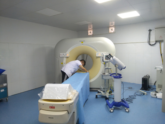 固镇县中医院飞利浦64排螺旋ct正式投入使用